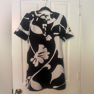 Banana Republic Black and White Dress Size XS